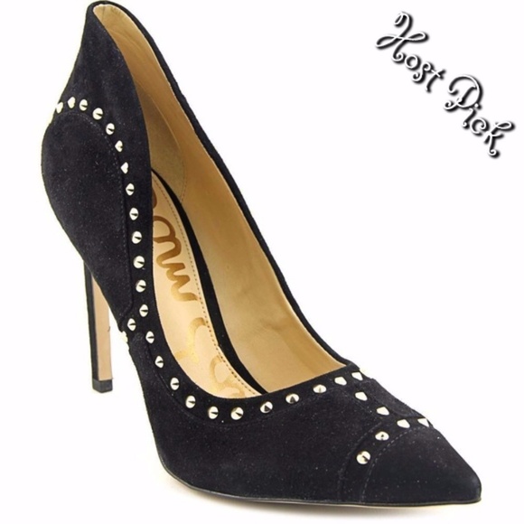 Host Pick Sam Edelman Black Heels NWOB - Picture 1 of 6